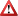 red-outlined triangle containing exclamation point